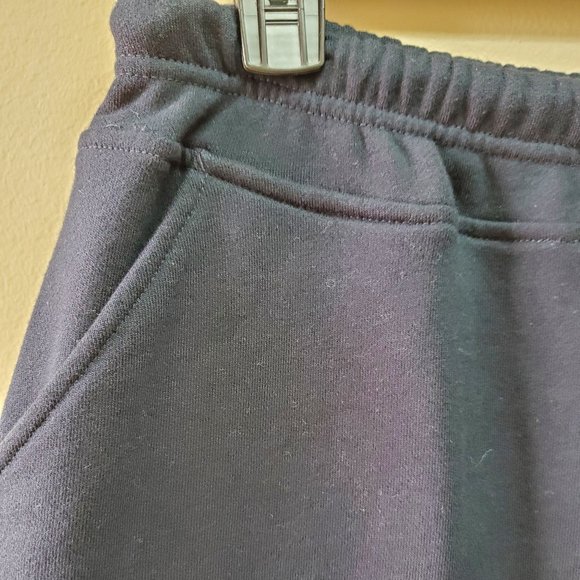 RALPH LAUREN Terry Knit Black Skirt Tie Waist - Picture 4 of 6